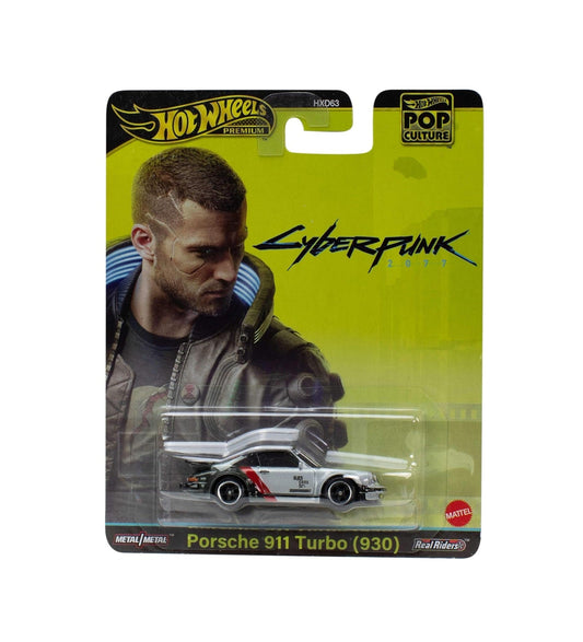 Hot Wheels Premium - Porsche 911 Turbo (930) Cyberpunk - Series POP Culture - Scala 1/64