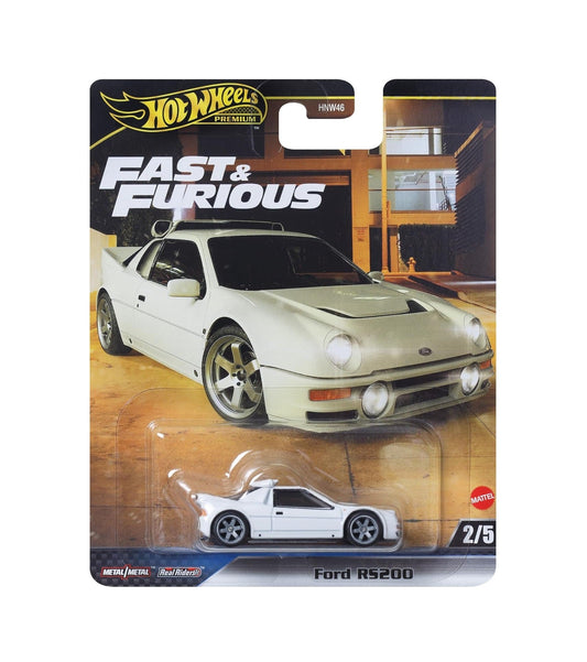 Hot Wheels Premium - Ford RS200 Fast &amp; Furious - Scale 1/64