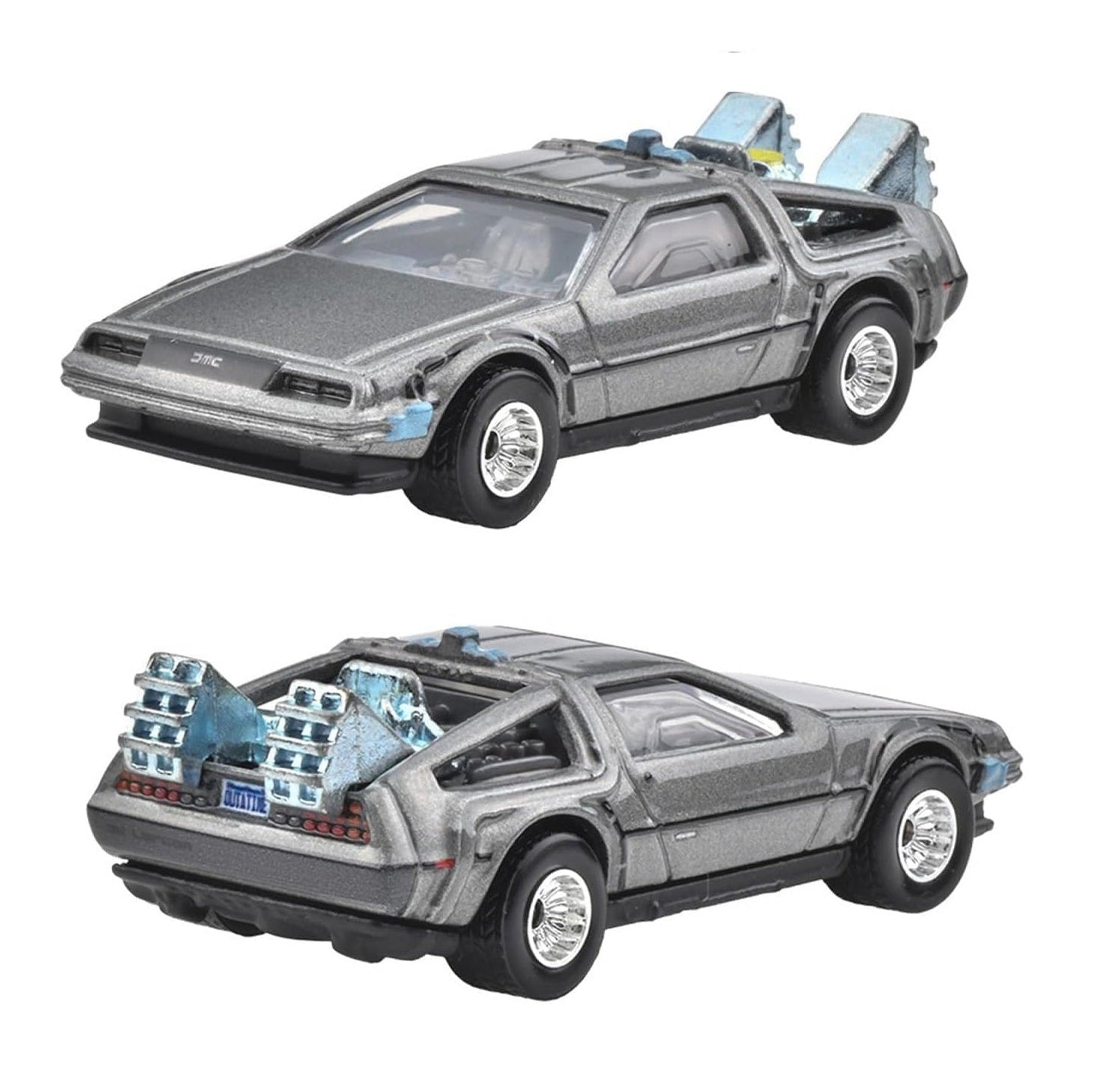 Hot Wheels Premium - Retour vers le futur - Machine à voyager dans le temps - Échelle 1/64 JBL65