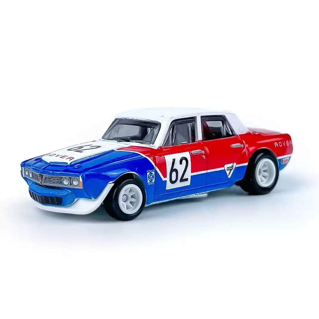 Hot Wheels Premium - '70 Rover P6 & HW Rally Hauler - Series Car Culture Team Transport - Scala 1/64