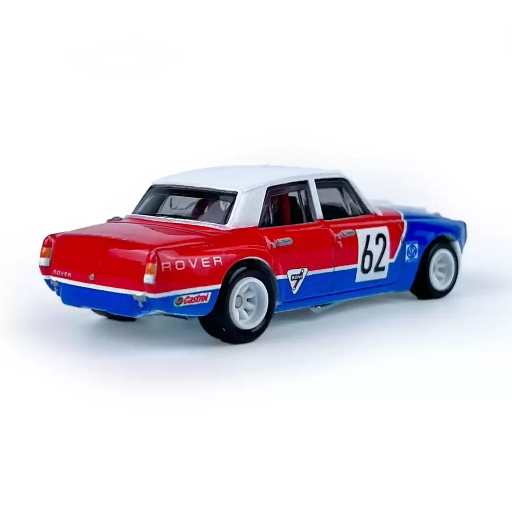 Hot Wheels Premium - '70 Rover P6 & HW Rally Hauler - Series Car Culture Team Transport - Scala 1/64