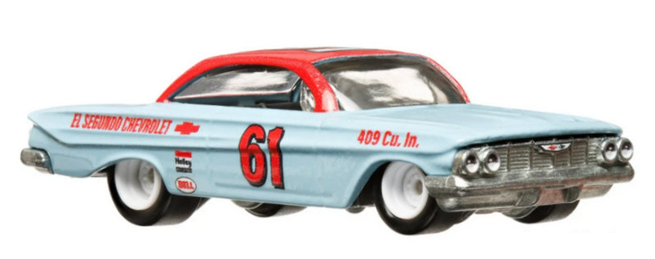 Hot Wheels Premium - '61 Impala & '72 Chevy Ramp Truck - Series Car Culture Team Transport - Scala 1/64