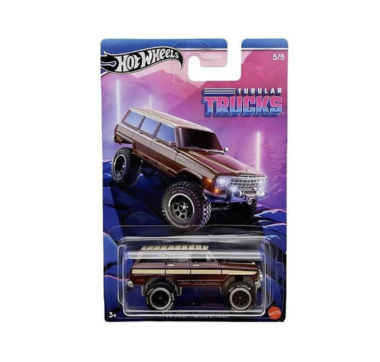 Hot Wheels - Jeep Wagoneer Série 1988, Camions tubulaires - Échelle approximative 1/64
