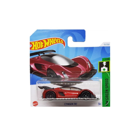 Hot Wheels - Czinger 21C - HW Green Spped 1/10 - Scale 1/64 Approximately