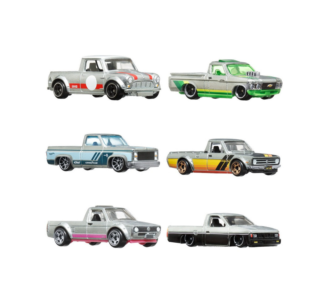 Hot Wheels - Zamac Themed 6 Car Pack 2024 with 6 vehicles - Scale 1/64