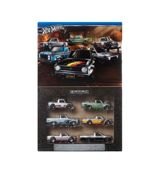 Hot Wheels - Zamac Themed 6 Car Pack 2024 with 6 vehicles - Scale 1/64