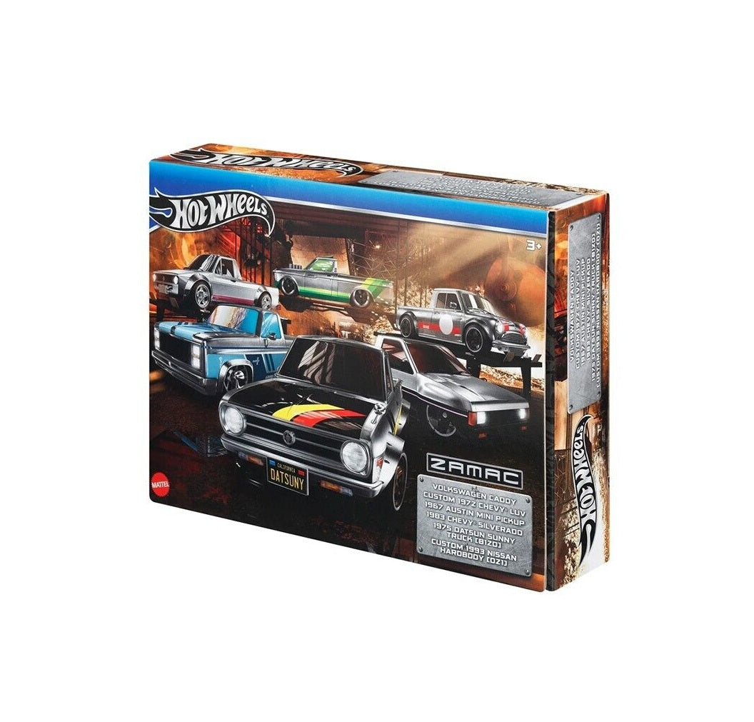 Hot Wheels - Zamac Themed 6 Car Pack 2024 with 6 vehicles - Scale 1/64