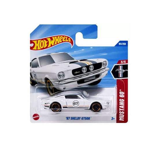 Hot Wheels - '67 Shelby GT500 - HW Mustang 60 3/5 - Scale 1/64 Approximately