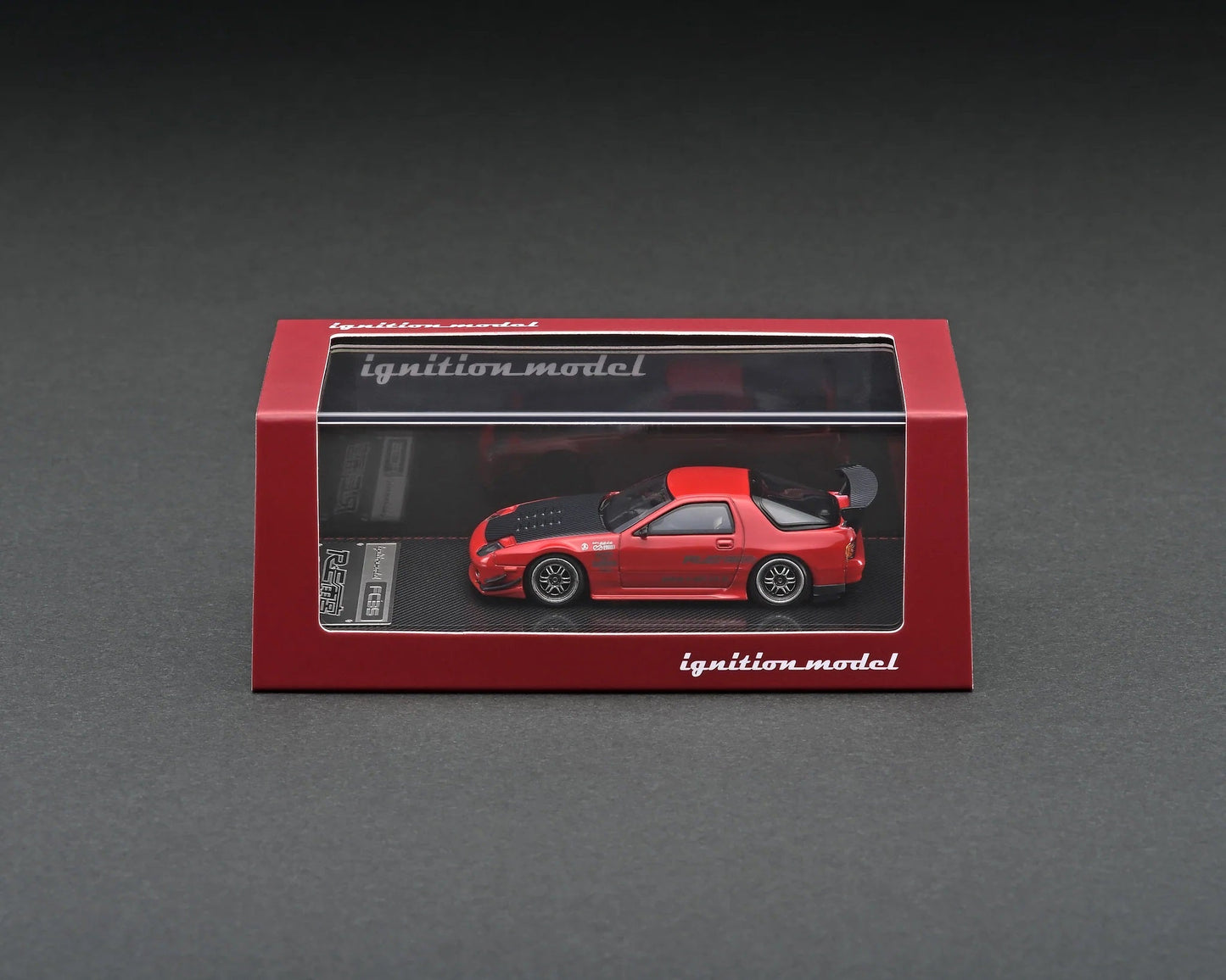 Ignition Model - Mazda RX-7 (FC3S) RE Amemiya Red Metallic - Scale 1/64 IG2495