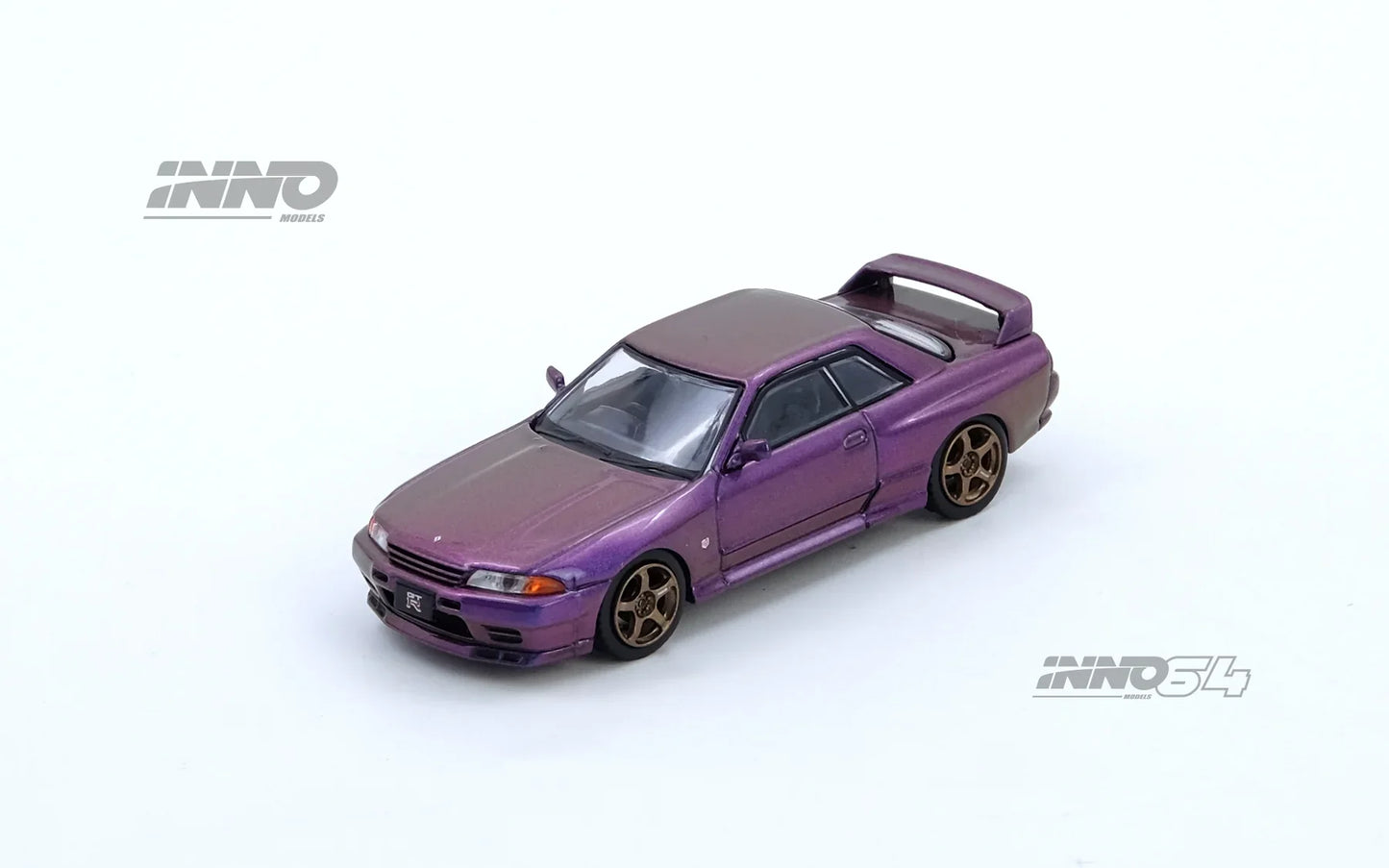 INNO64 - Nissan Skyline GT-R ( R32 ) Midnight Purple Métallisé « Édition Spéciale Australienne » - Échelle 1/64 IN64- R32 -MP-AS