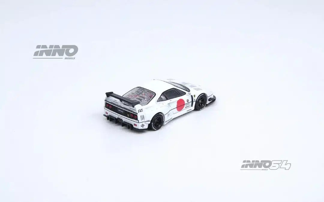 INNO64 - LBWK Ferrari F40 Blanche Tokyo Auto Salon 2023 - Échelle 1/64 IN64-LBWKF40-TAS23