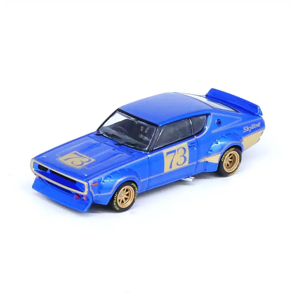 INNO64 - Nissan Skyline 2000 GT-R (KPGC110) Racing Concept 1972 Blue - Scale 1/64 IN64-KPGC110RC-BLU