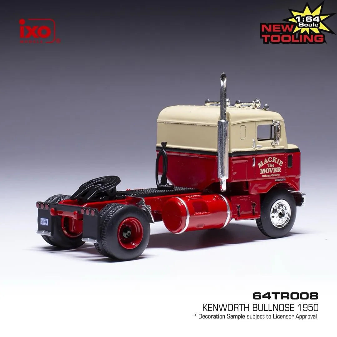 IXO Models - Kenworth Bull Nose (1950) Red / Beige - Scale 1/64 64TR008