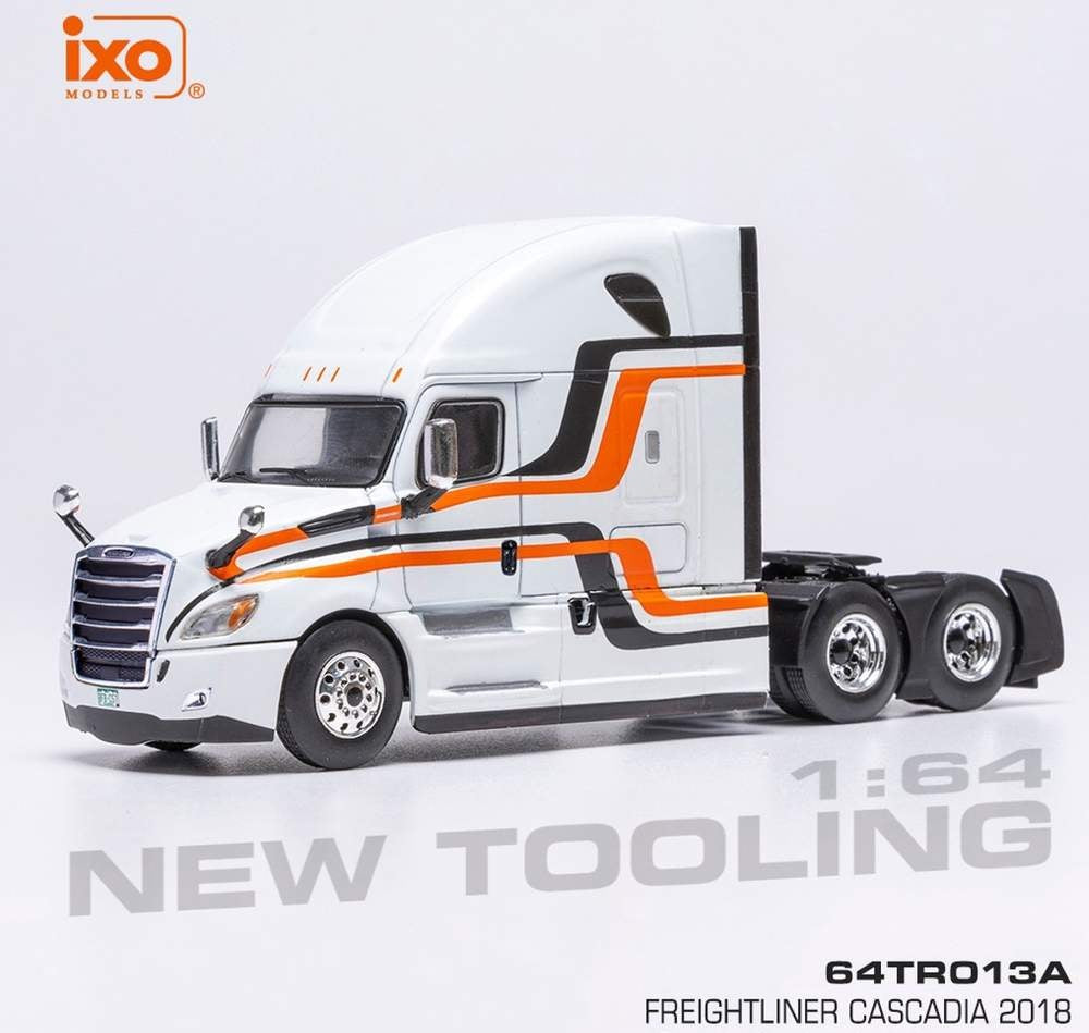 IXO Models - Freightliner Cascadia 2018 White - IXO Models - Scale 1/64 64TR013A