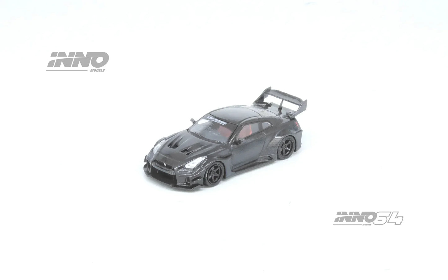INNO64 - Skyline GTR R35 LBWK Super Silhouette 35GT-RR Full Carbon - Scale 1/64 IN64-LBWKR35-FC