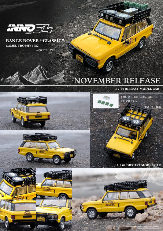 INNO64 - Range Rover Classic Camel Trophy 1982 - INNO64 - Scale 1/64 IN64-RRC-CT82