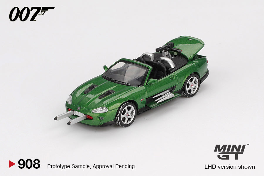[PRE-ORDER] Mini GT - Jaguar XKR Die Another Day movie 007 James Bond - Scala 1/64 MGT00908-007J  Japanese Packaging
