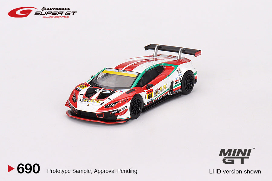 Mini GT - [Japan Exclusive] Lamborghini Huracán GT3 EVO2 #88 Blister Packaging - Scala 1/64 MGT00690-L