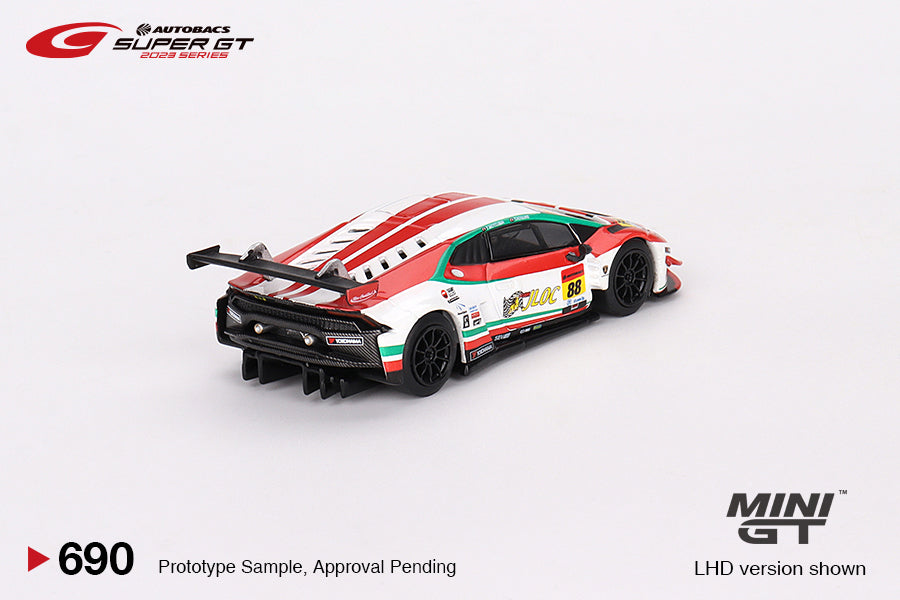 Mini GT - [Japan Exclusive] Lamborghini Huracán GT3 EVO2 #88 Blister Packaging - Scala 1/64 MGT00690-L