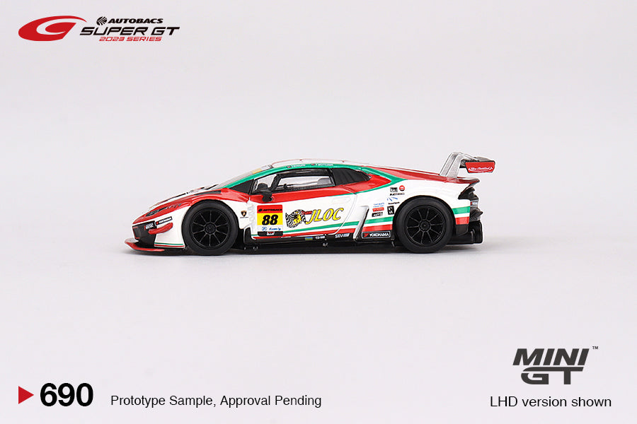 Mini GT - [Japan Exclusive] Lamborghini Huracán GT3 EVO2 #88 Blister Packaging - Scala 1/64 MGT00690-L