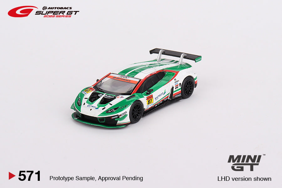 Mini GT - [Japan Exclusive] Lamborghini Huracán GT3 EVO #87 Blister Packaging - Scala 1/64 MGT00571-L