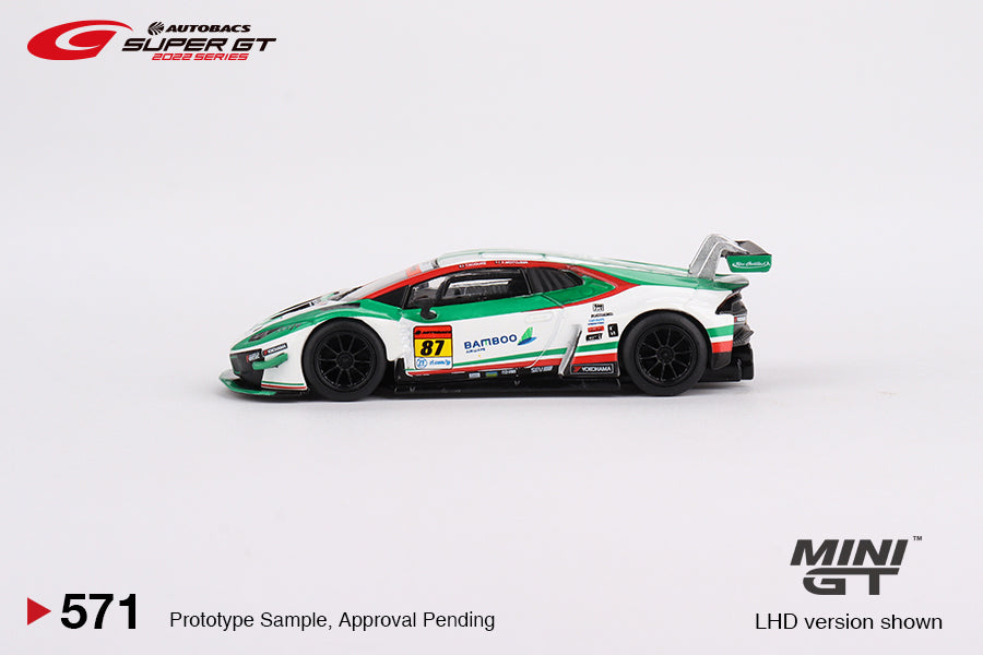 Mini GT - [Japan Exclusive] Lamborghini Huracán GT3 EVO #87 Blister Packaging - Scala 1/64 MGT00571-L
