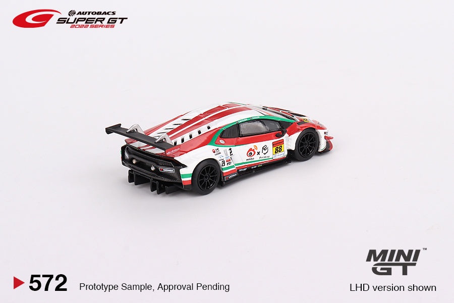 Mini GT - [Japan Exclusive] Lamborghini Huracán GT3 EVO #88 Blister Packaging - Scala 1/64 MGT00572-L