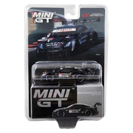 [Japan Exclusive] Mini GT - Nissan GT-R Nismo GT500 2021 Prototype #230 SUPER GT SERIES - Scala 1/64 MGT00594-L
