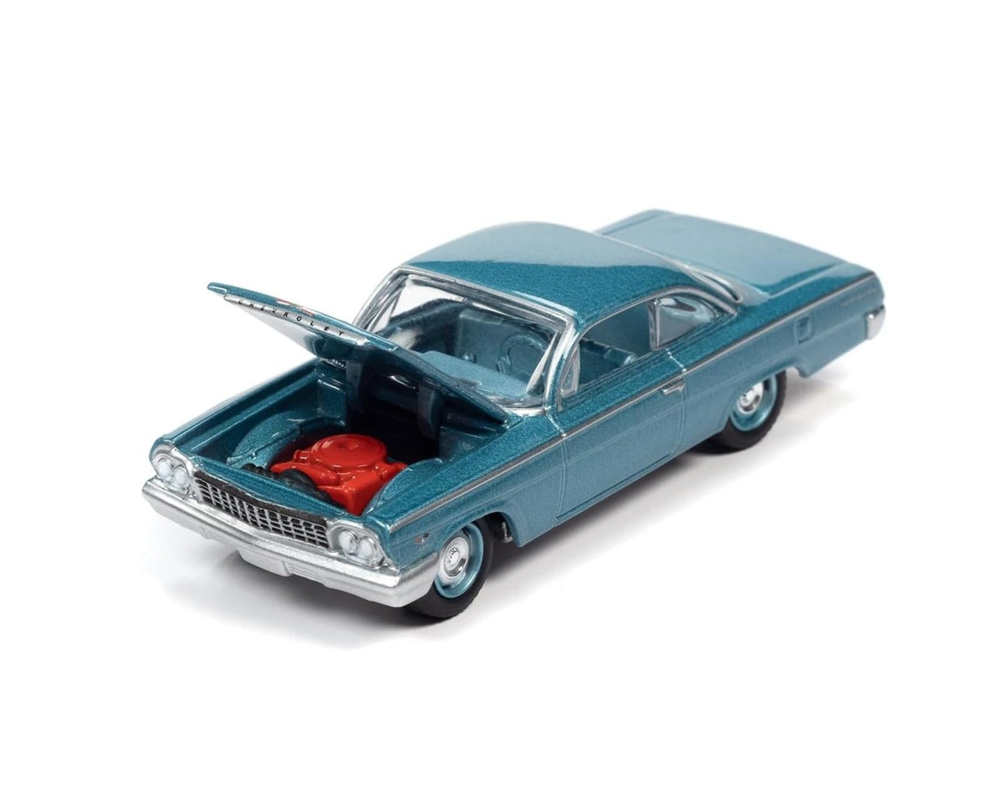 Johnny Lightning - 1962 Chevy Bel Air Twilight Blue Poly "Classic Gold Collection" - Scale 1/64