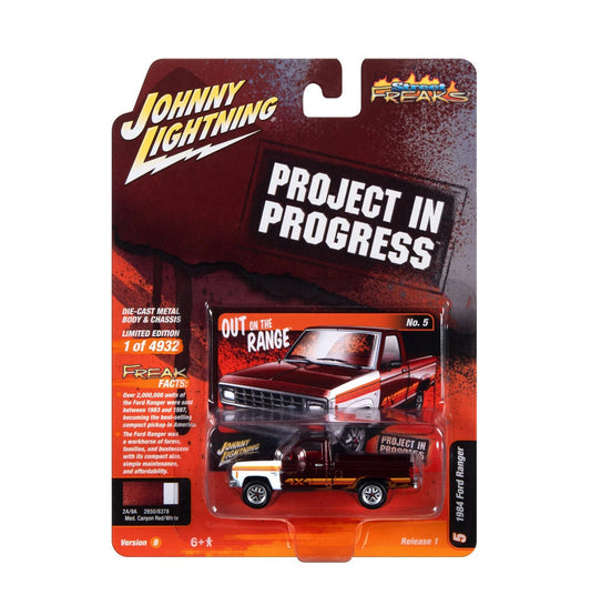 Johnny Lightning - 1984 Ford Ranger Project In Progress - Scala 1/64
