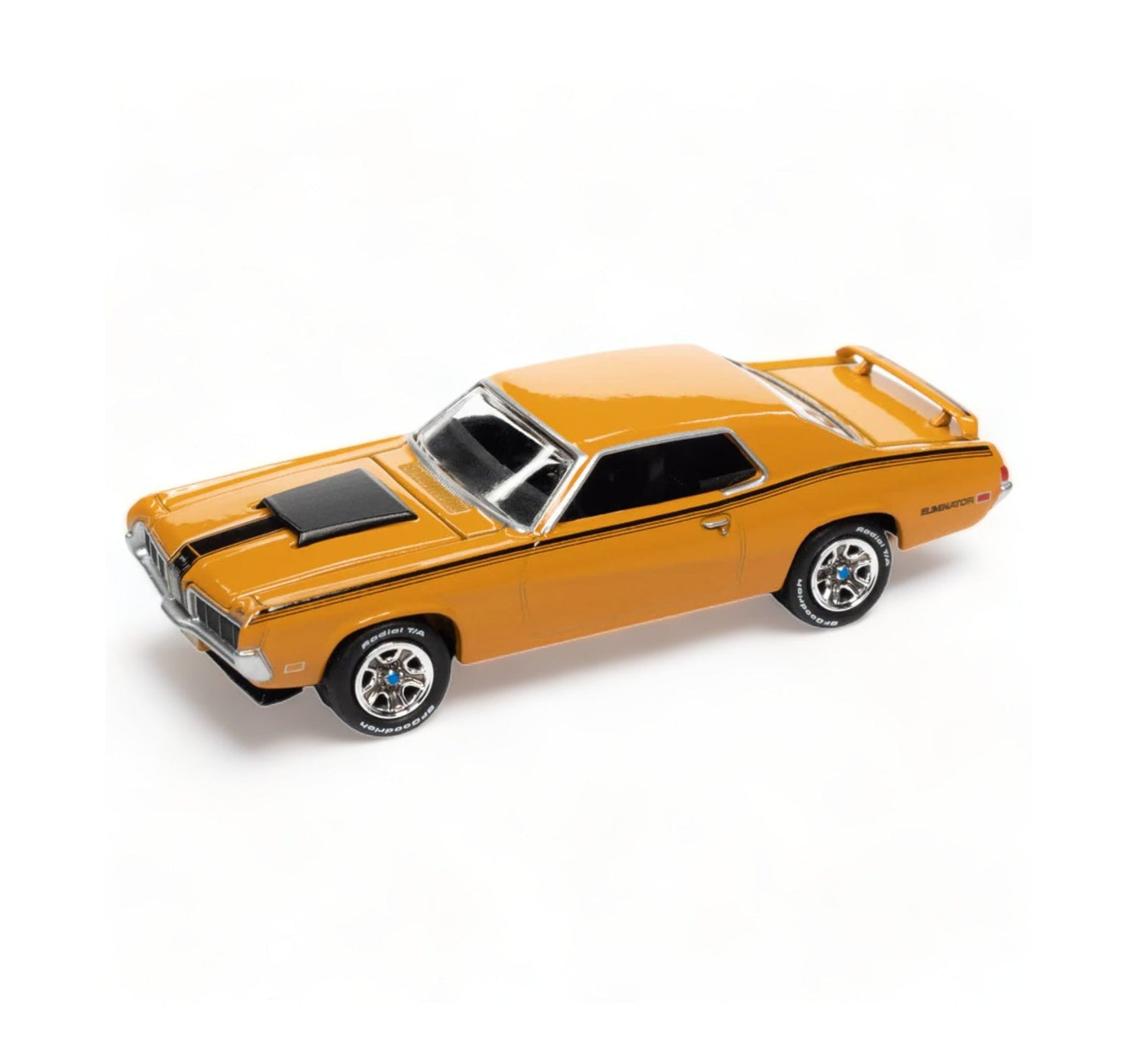 Johnny Lightning - 1970 Mercury Cougar Eliminator Competition Gold "Classic Gold Collection" - Scale 1/64