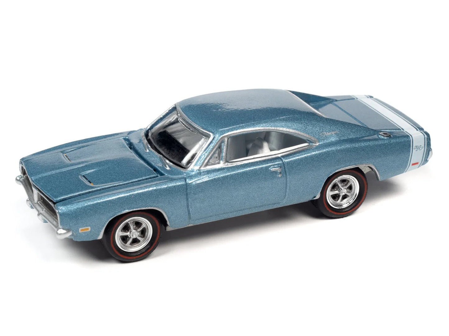 Johnny Lightning - Dodge Charger R/T 1969 Blue - Scala 1/64