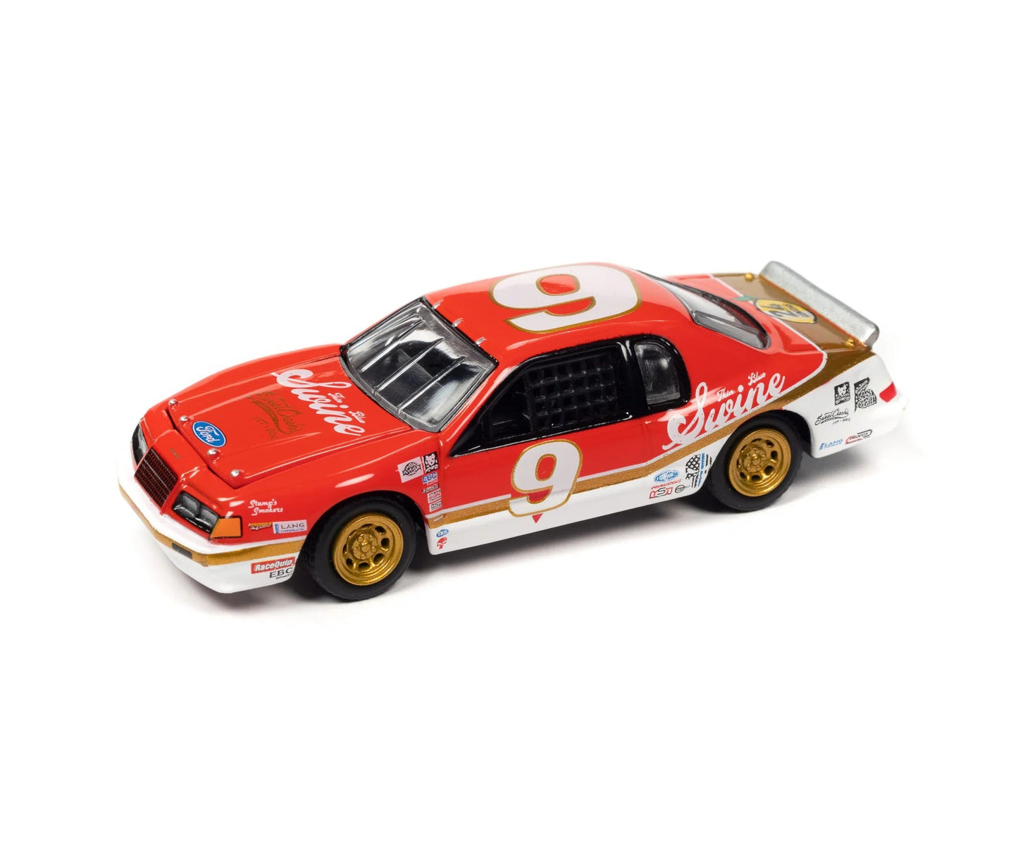 Johnny Lightning - 1986 Ford Thunderbird Stock Car (24hrs of LeMons) "Street Freaks" - 1/64 Scale