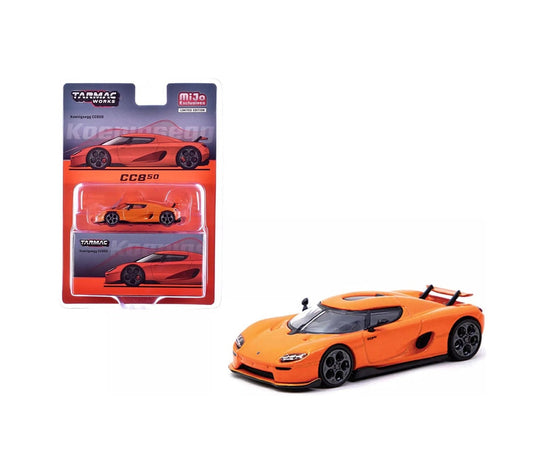 Tarmac Works - Koenigsegg CC850 Orange - GLOBAL64 - MiJo Exclusives - Scale 1/64 T64G-TL051-OR