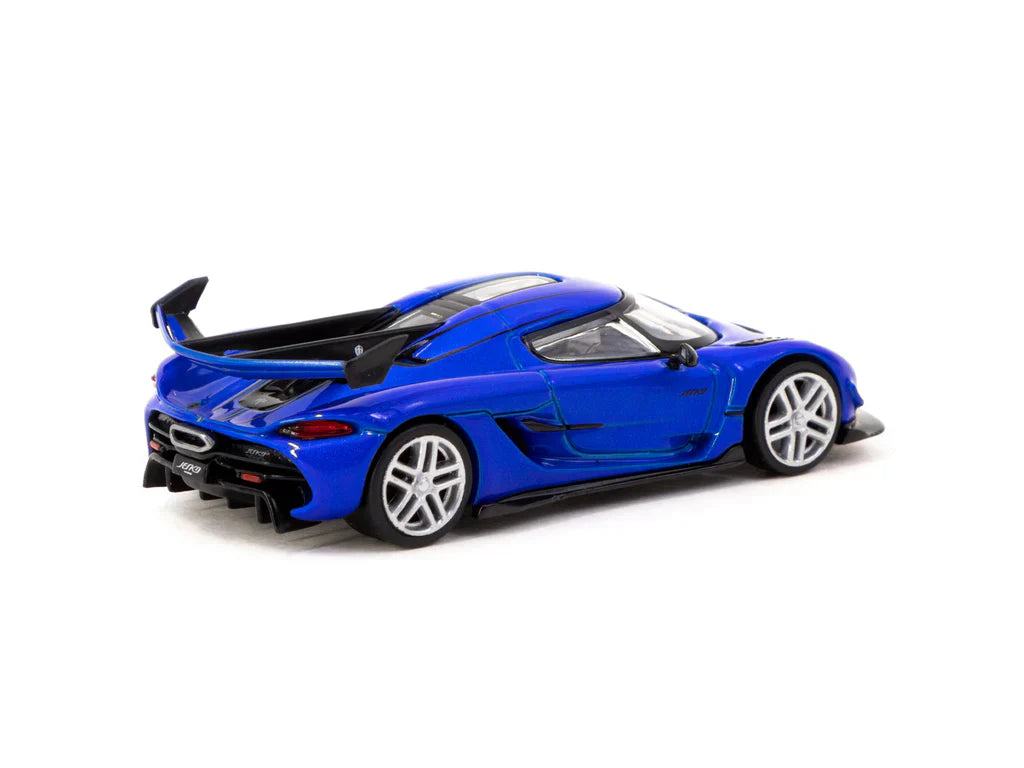 Tarmac Works - Koenigsegg Jesko Attack Blue - GLOBAL64 - MiJo Exclusives - Scale 1/64 T64G-T64G-TL052-BL