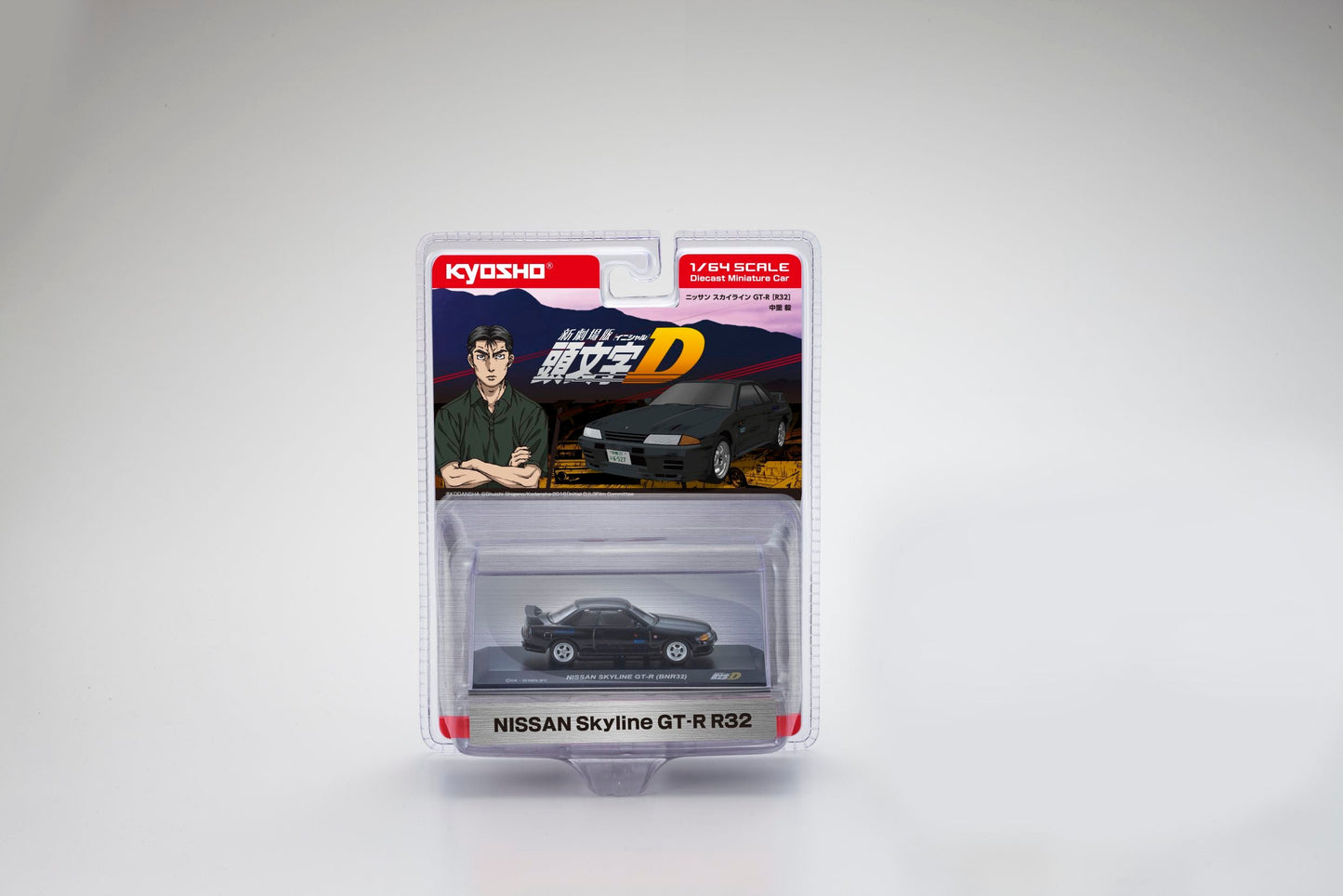 [PRE-ORDER] Kyosho - Nissan Skyline GTR (BNR32) Initial D 1995 - Scala 1/64 07057A4B