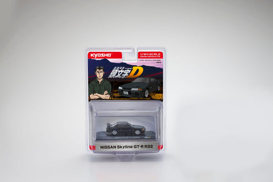 [PRE-ORDER] Kyosho - Nissan Skyline GTR (BNR32) Initial D 1995 - Scale 1/64 07057A4B