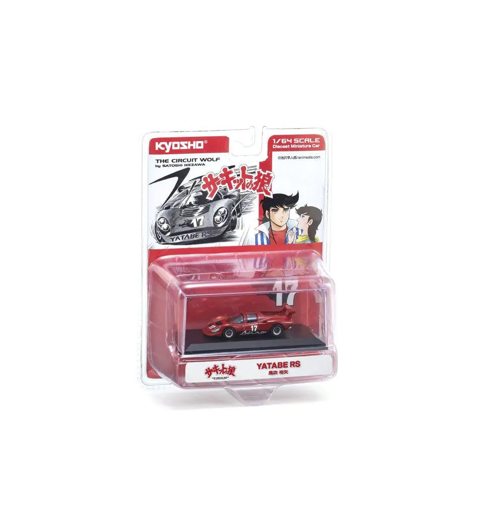 [PRE-ORDER] Kyosho - The Circuit Wolf Yatabe RS (Fubuki Yuya) 1975 - Scale 1/64 07009B2 EAN 4548565486526