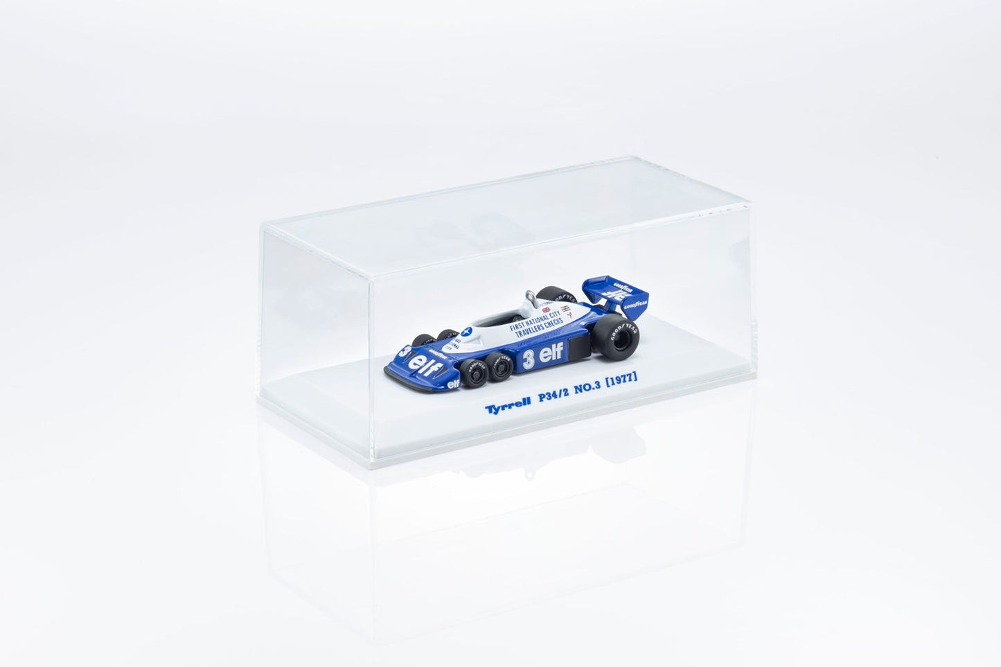 [PRE-ORDER] Kyosho - Tyrrell P34/2 NO.3 1977 - Scale 1/64 K07038B5