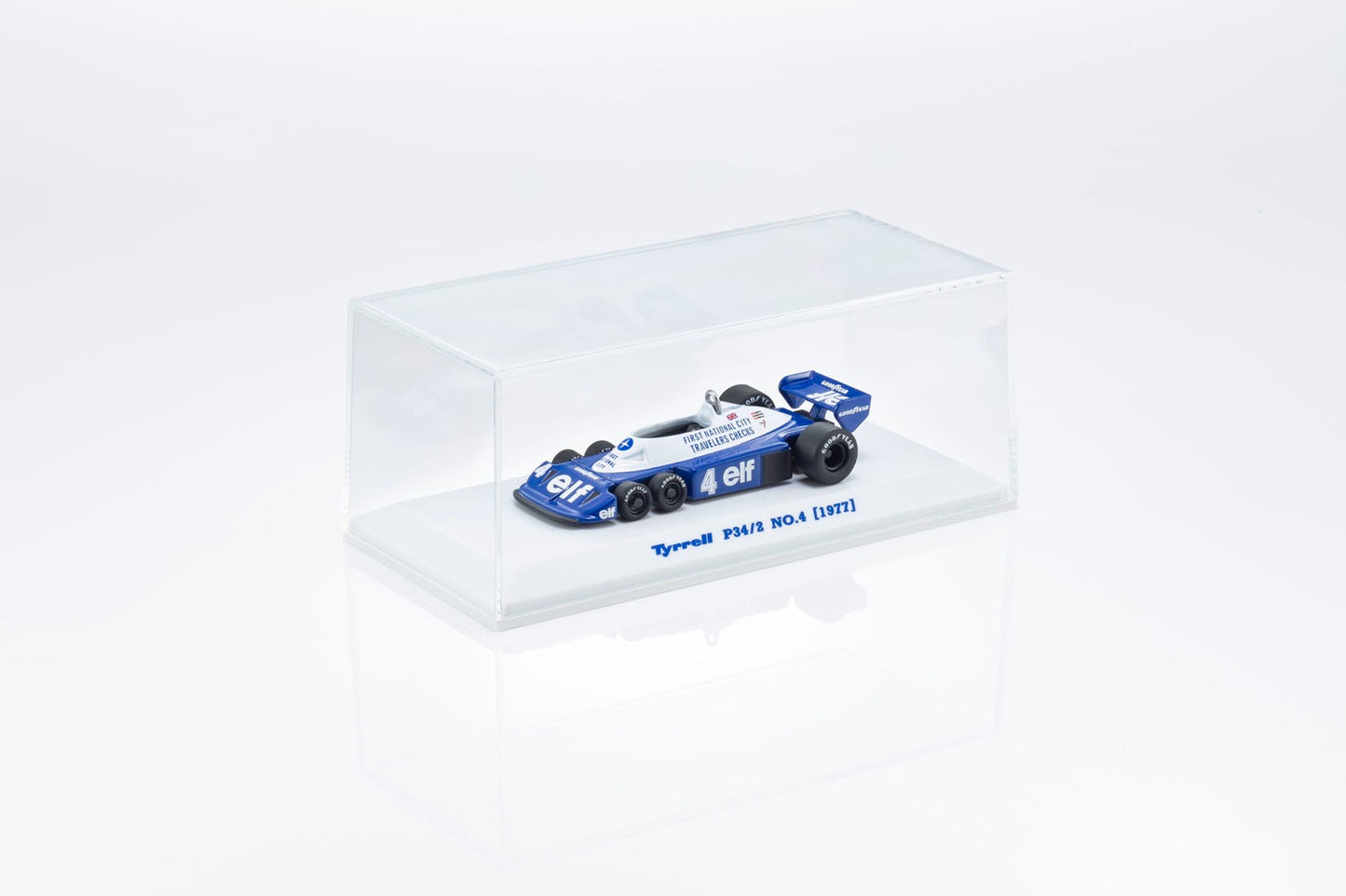 [PRE-ORDER] Kyosho - Tyrrell P34/2 NO.4 1977 - Scale 1/64 K07038B6