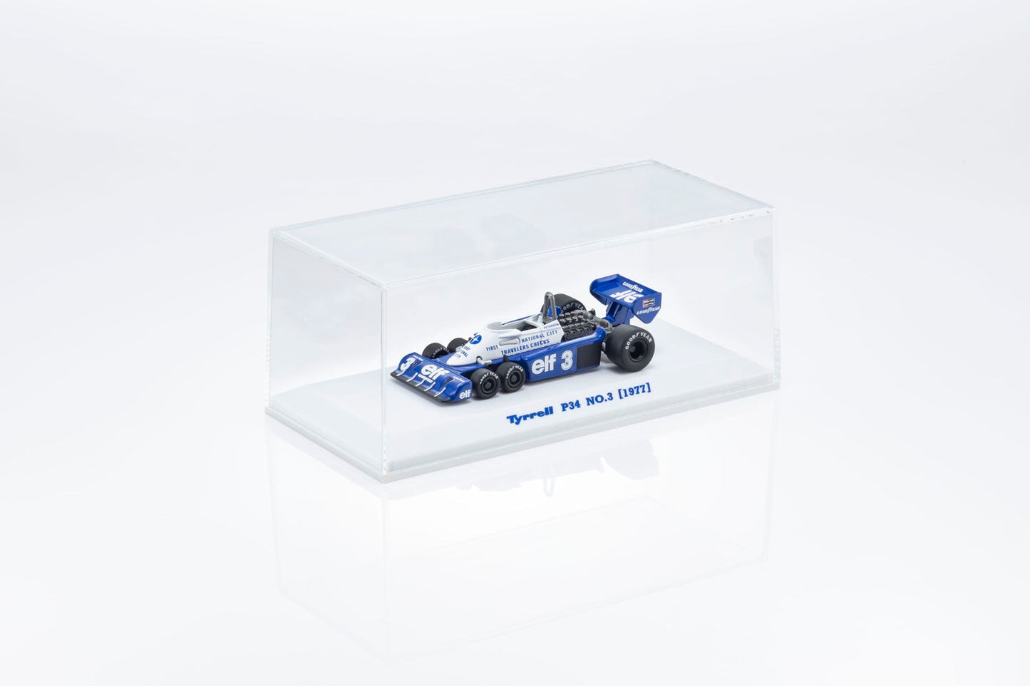 [PRE-ORDER] Kyosho - Tyrrell P34 NO.3 1977 - Scale 1/64 K07038B3