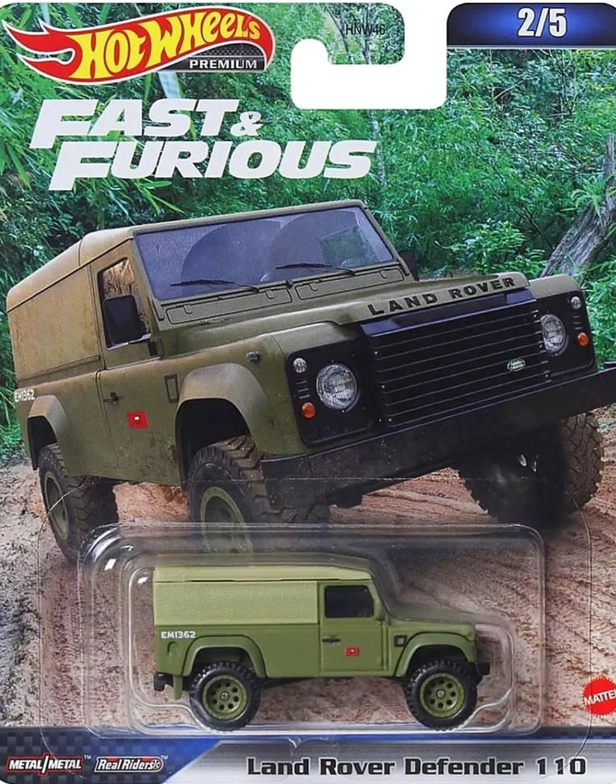 Bundle 4 models - Hot Wheels Premium - Scale 1/64