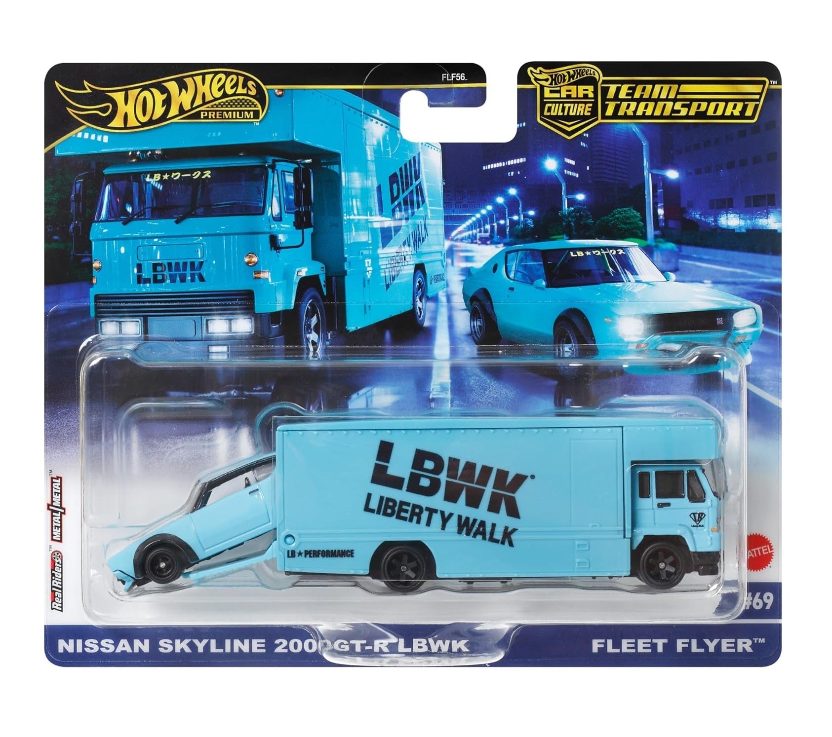 Liberty Walk Nissan Skyline 2000GT-R Fleet Flyer Truck - Series Car Cu ...