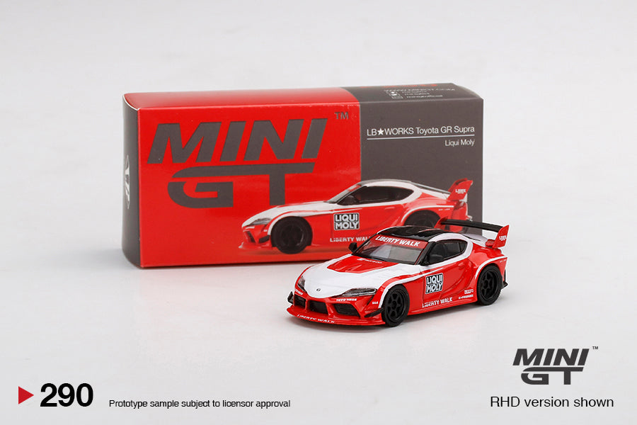 Mini GT - LB★WORKS Toyota GR Supra Liqui Moly - Scale 1/64 MGT00290-R