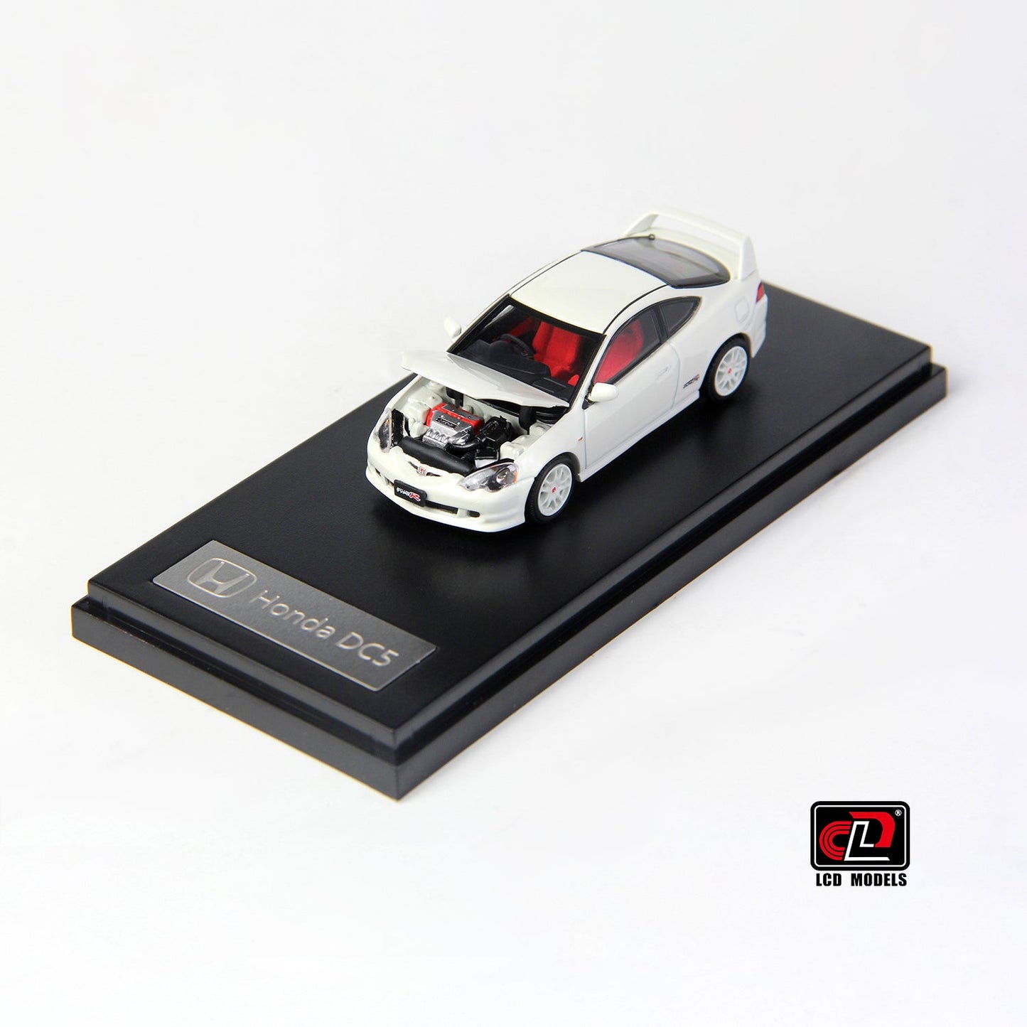 LCD Models - Honda Integra Type R (DC5)-White - Scale 1/64 LCD64038-WH