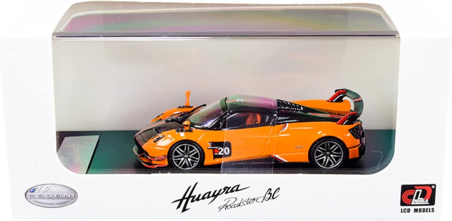LCD Models - Pagani Huayra BC Roadster Orange - Échelle 1/64 LCD64011-OR