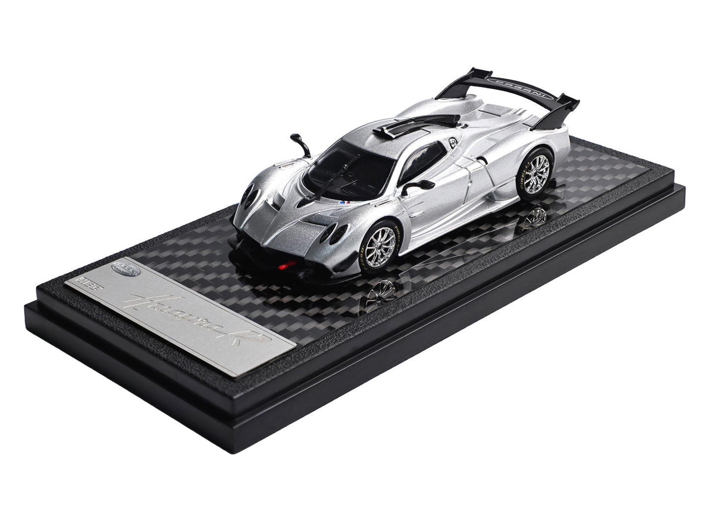 LCD Models - Pagani Huayra R Silver - 1/64 Scale LCD64028-SI