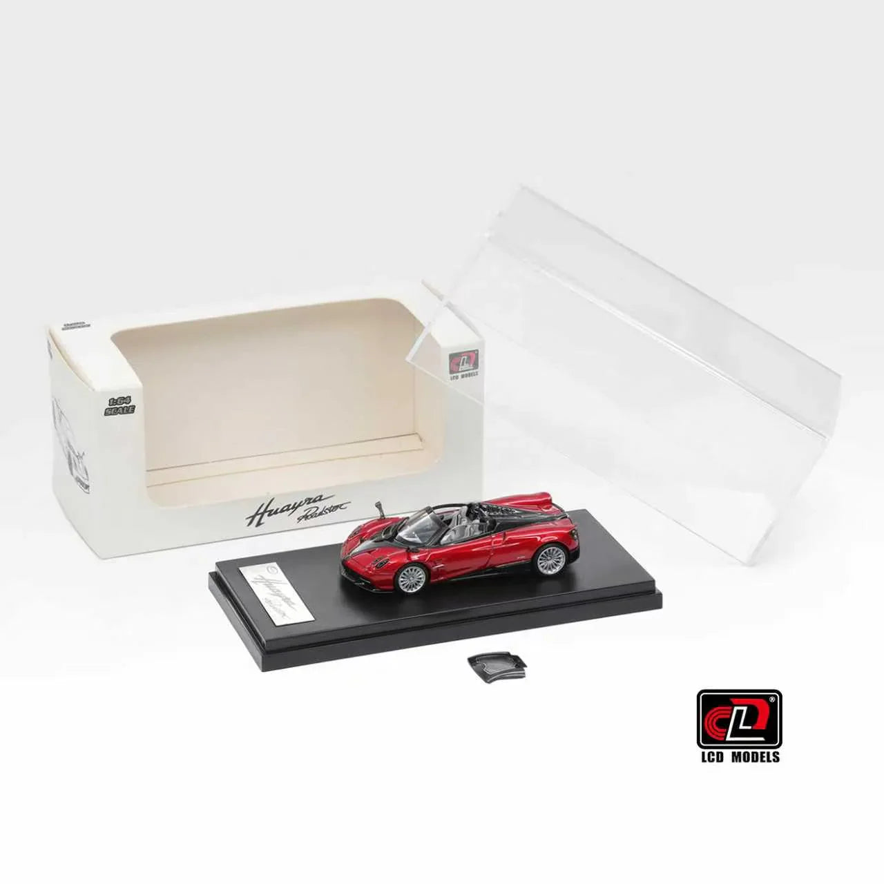 LCD Models - Pagani Huayra Roadster Red - Scala 1/64 LCD64015-RE