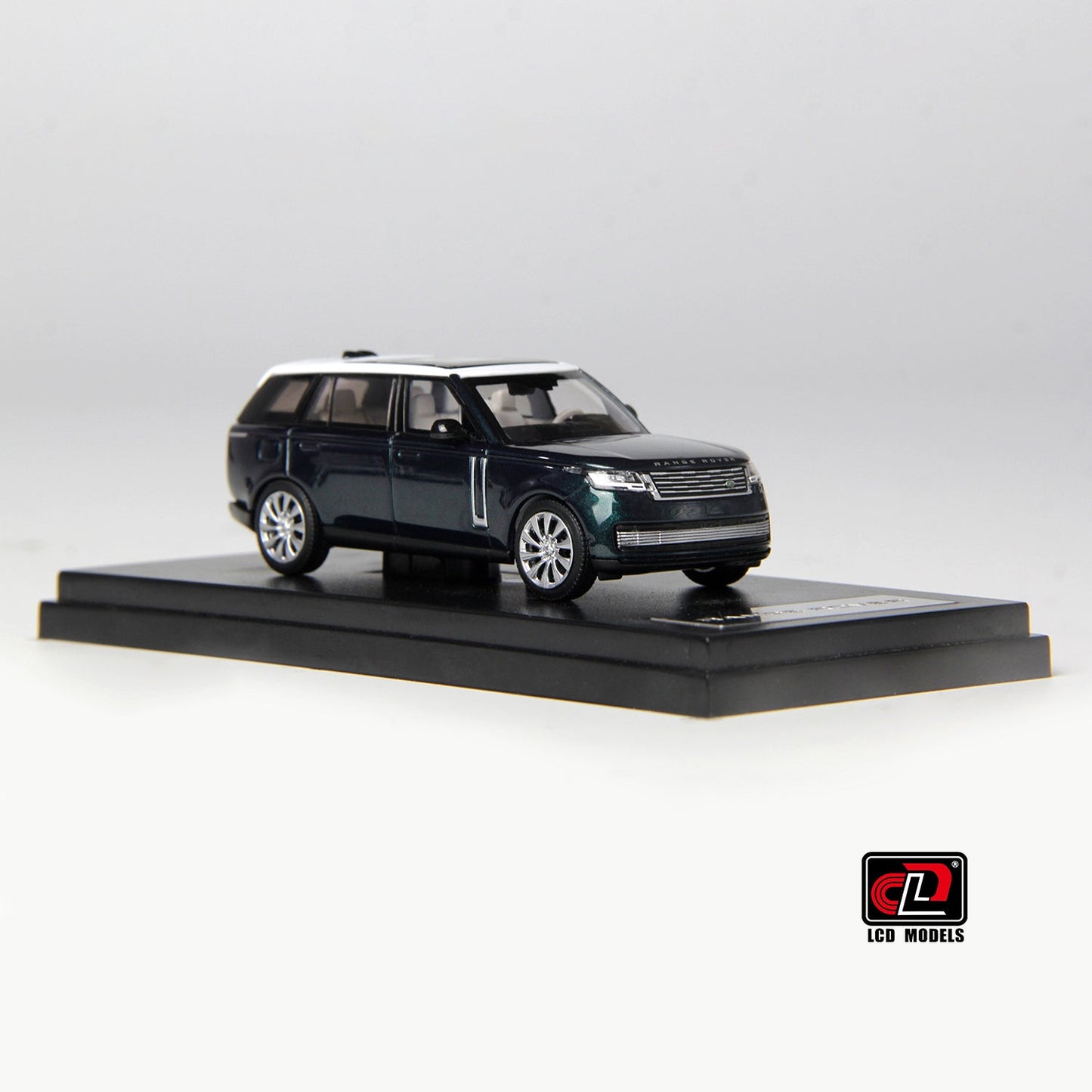 LCD Models - Range Rover 2022 Green and White - Scale 1/64 LCD64031-GW