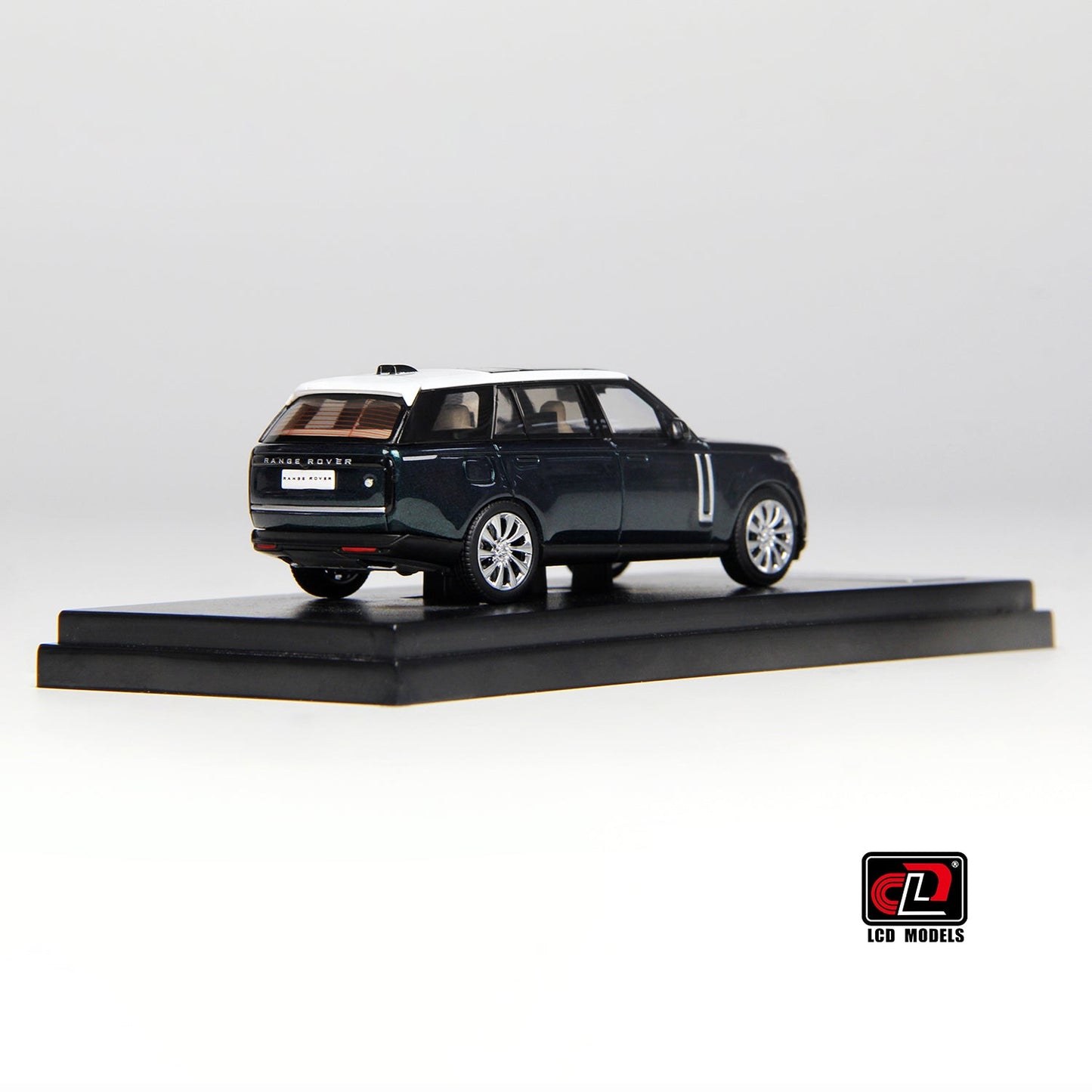 LCD Models - Range Rover 2022 Green and White - Scale 1/64 LCD64031-GW